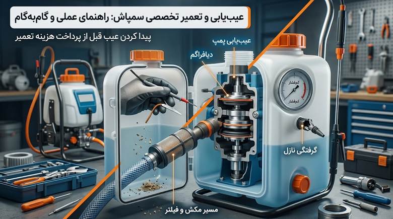 تعمیر و عیبیابی سمپاش